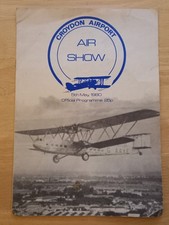 Croydon Airport Air Show Official Programme 5th May 1980