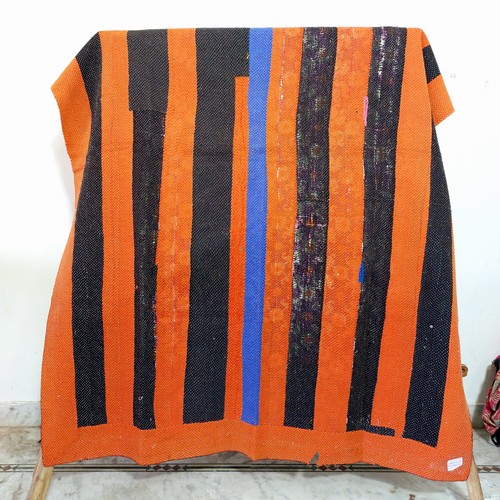 Indian kantha quilt hand - indian,