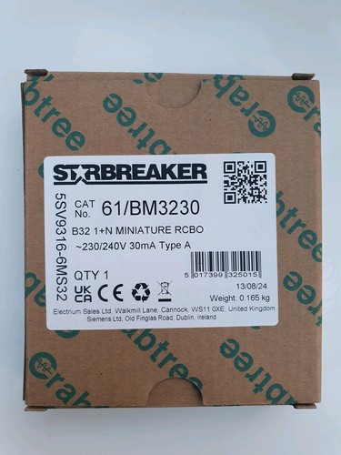 Crabtree starbreaker 61bm3230 - crabtree,
