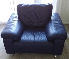 Italian Leather Armchair