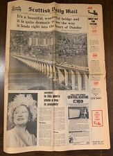 Scottish Daily Mail August 18th 1966. Tay Road Bridge Souvenir Edition.