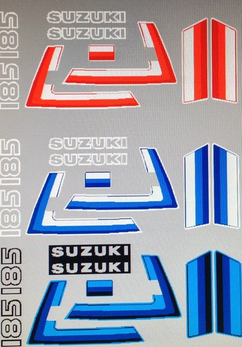 Suzuki ts185 ts185er - ts185er, set