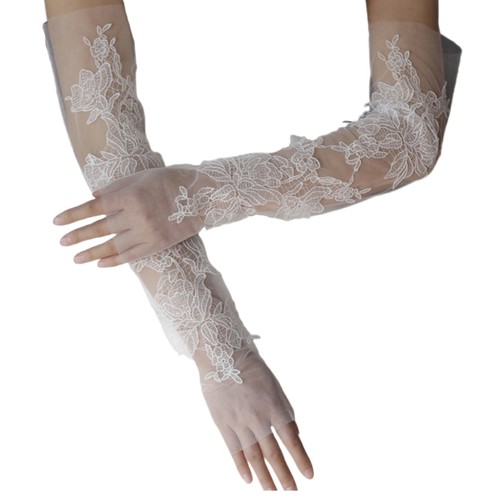 Vintage embroidered lace - vintage,