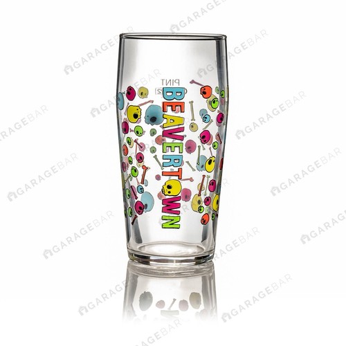 Beaverton neck oil pint - oil, glass