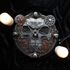Hands Of Death Skull Clock