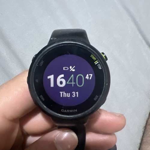 Garmin forerunner black gps - garmin, 45