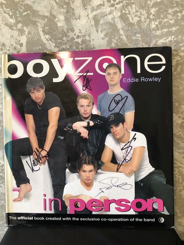 Boyzone person 1st editions - person,