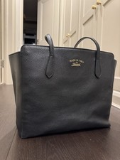 Gucci Swing Tote Bag - Black