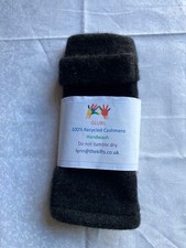GIFT/MEDIUM/STORMZY/100% Used Very Short cashmere fingerless gloves/Felting