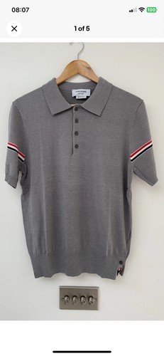 Thom browne grey knitwear - thom,