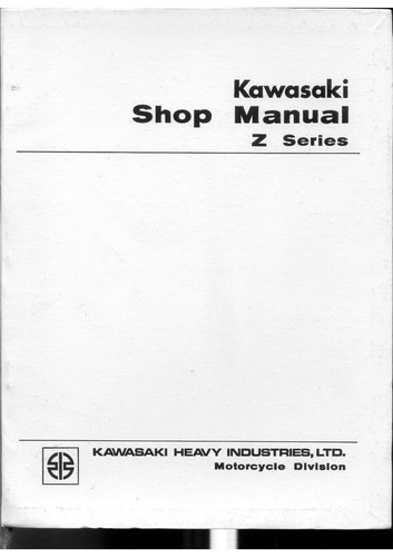 Kawasaki service repair manual