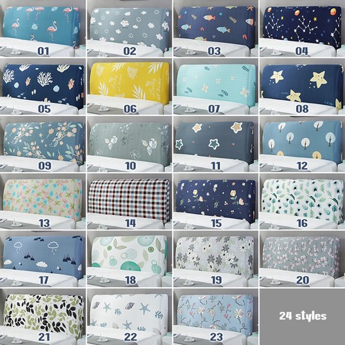 Stretch elastic bed headboard - bed,