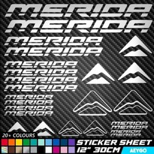 25x MERIDA Vinyl Decal