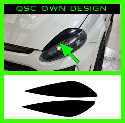 Fiat punto black eyebrow - x2,
