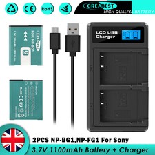 2x NP-BG1 NP-FG1 Battery For