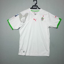 Algeria Football Shirt 2010 Size Medium 2010 world Cup White