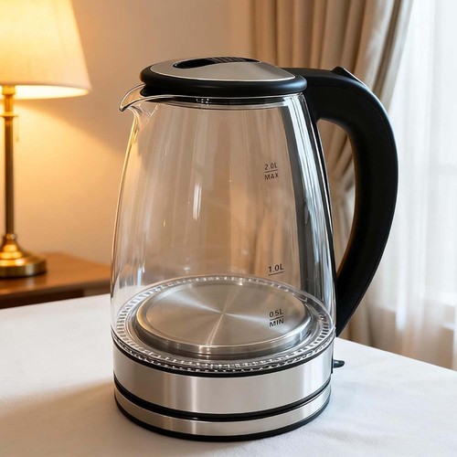 Electric kettle fast glass - 2l,