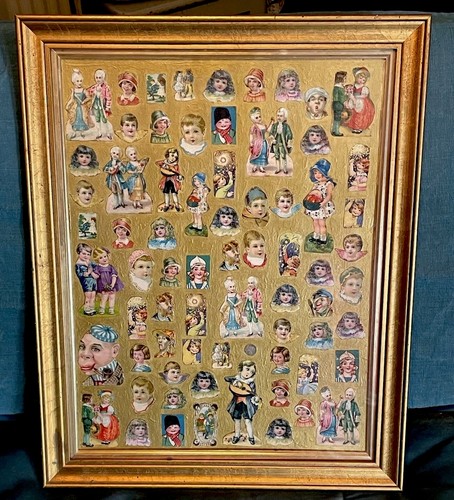 Victorian scrap book pieces - victorian,