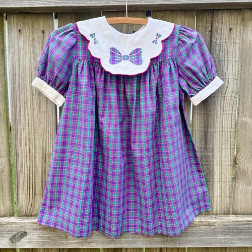 Vintage alyssa purple gingham - vintage,