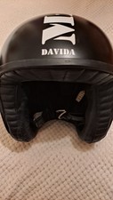 DavidaUnisexMotorcycleHelmet. SizeM. MASHED.InternalComfort-Leather.H.Made.Used