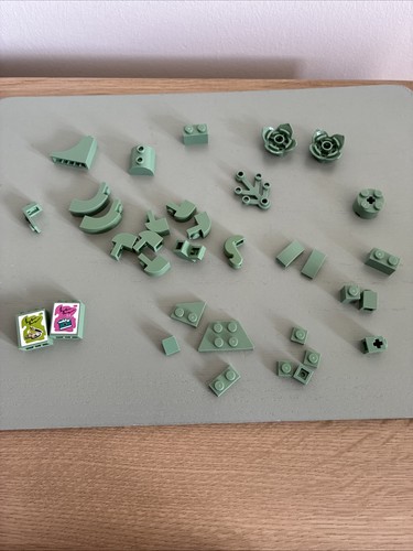 Lego sage green spare - green, parts/