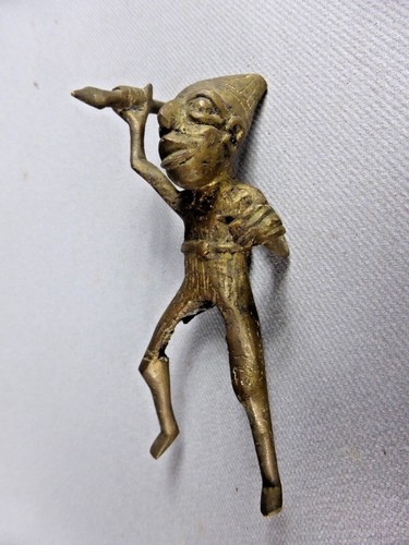 Bronze hunter figure - hunter,