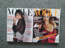 2 x Vogue Magazines 2003 Sept & Nov.