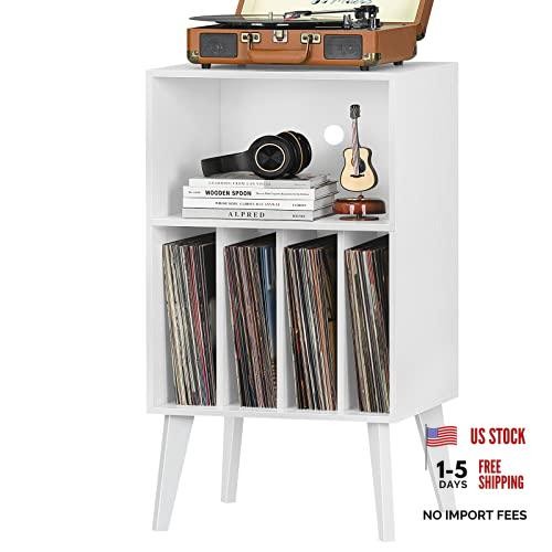 White turntable - white,