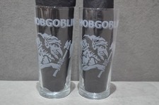 2x Hobgoblin One Pint 20oz Beer Glass Wychwood Brewery Brand New CE M09
