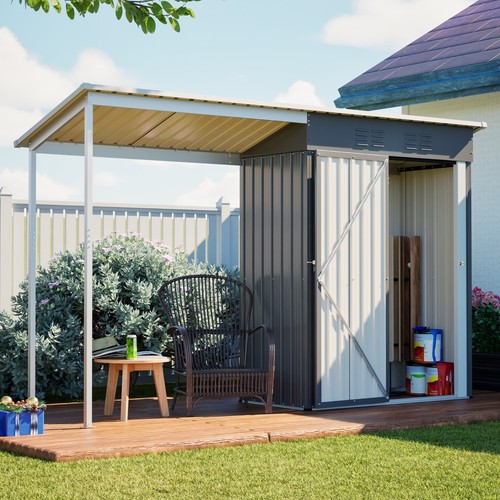 Outdoor open sided storage - outdoor, open-sided