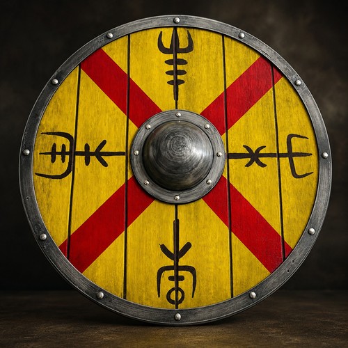 Handmade inch viking - 24, shield