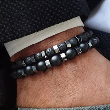 2pcs Power & Balance Beaded