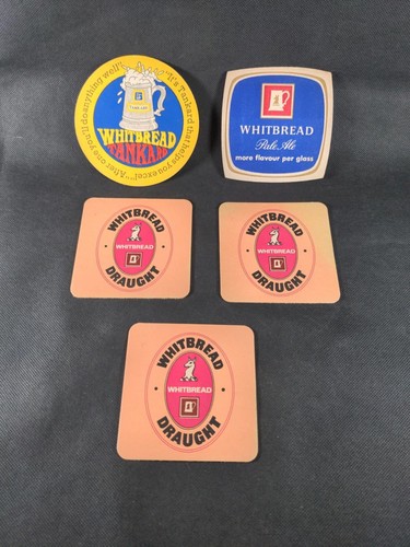 Vintage beer mats - 5,