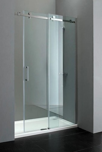 Chrome shower enclosure - shower,