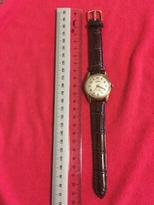 Vintage Delbana Automatic Wristwatch. Cal. Felsa 1560  Gold Plated Case -Working