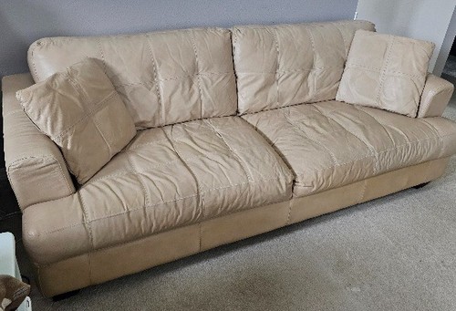 Real leather sofa - real,