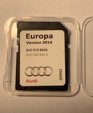 Genuine Audi A3 S3 RS3 2014 SAT NAV MIB-S SD Card Europe 8V0919866B