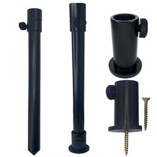 2 LFS Black Aluminium Stage