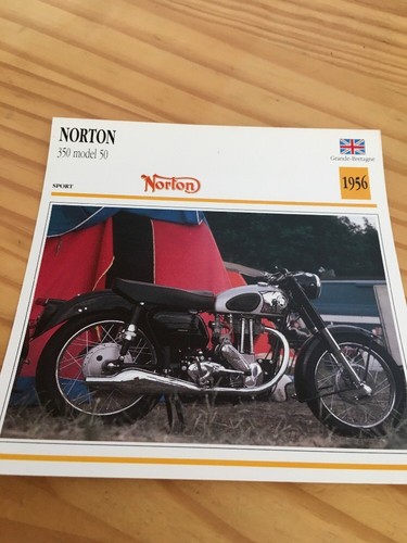 Norton 350 model 1956 - 50,
