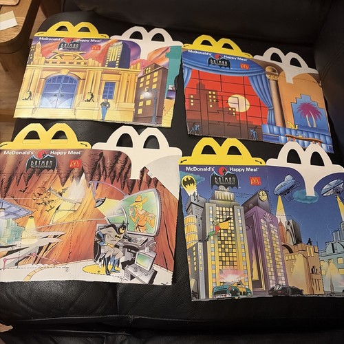 Mcdonalds batman happy - batman, meal