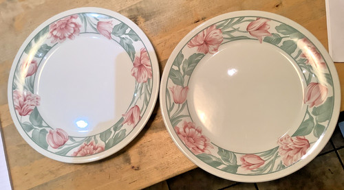 English ceramic dinner plates - english,