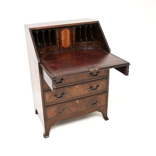 Antique georgian period - georgian, bureau
