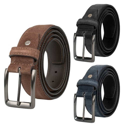 Mens genuine leather belt - leather,