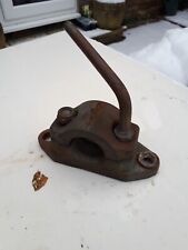 Heavy Duty 48mm Cast Clamp Ribbed Jockey Wheel Trailer Serrated Prop Stand