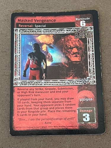 Masked vengeance kane - -,