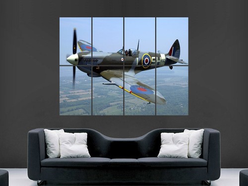 Spitfire aeroplane war giant - spitfire,