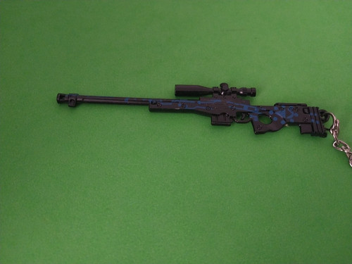 Awp sniper rifle keyring - rifle,
