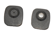 8.2MHZ RF MINI black square SECURITY TAGS 100x suitable for Checkpoint systems