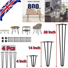 4 x Hairpin Legs Hair Pin Legs