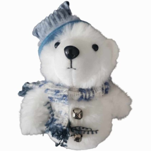 Plush fabric polar bear - fabric,